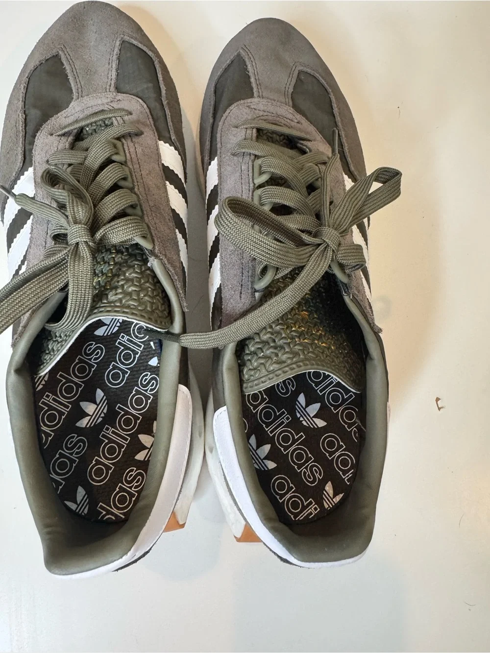 adidas Retropy E5 Men’s Olive Green Sneakers size 13